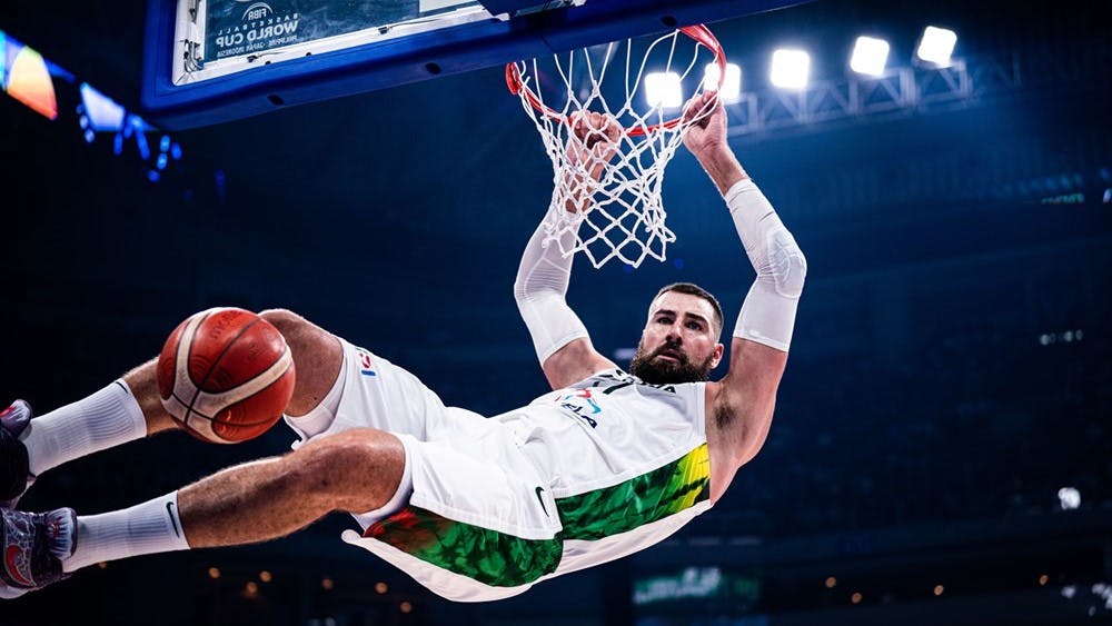 Jonas Valanciunas shares respect for Latvia ahead of fifth place clash with Lithuania in FIBA World Cup